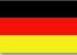 Flag of Germany: black, red, and yellow horizontal stripes.
